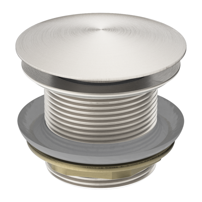 Nero 40mm Bath Pop-Up Plug With Removabel Waste No Overflow Brushed Nickel (NRA707BN)