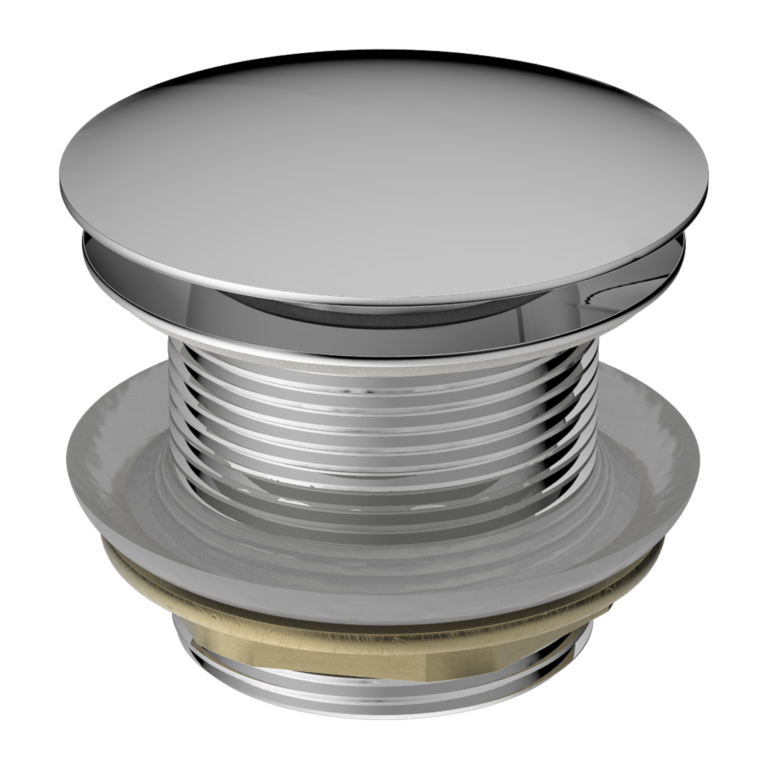 Nero 40mm Bath Pop-Up Plug With Removabel Waste No Overflow Chrome (NRA707CH)