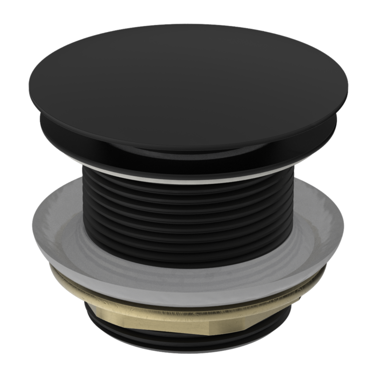 Nero 40mm Bath Pop-Up Plug With Removabel Waste No Overflow Matte Black (NRA707MB)