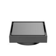 Nero 130mm Square Tile Insert Floor Waste 100Mm Outlet Gun Metal (NRFW008GM)