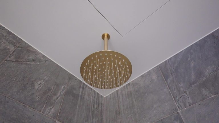 Nero Round Ceiling Arm 300mm Length Brushed Gold (NR503300BG)
