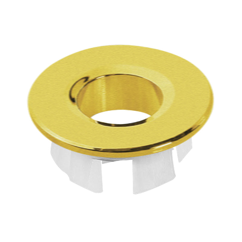 Nora Overflow Cover for Ceramic Basin Brushed Brass Finish (OF01-B-BB)