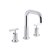 Kohler Purist Hob Mount Bath Set with Lever Handles Chrome (14428A-4-CP)
