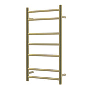 Nora Verona Heated Towel Rail Round 7 Bar H825*W450*D120mm Brushed Brass (RBHTR-BB-R8245)