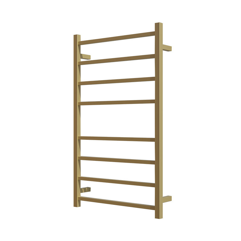 Nora Modena Heated Towel Rail Square 8 Bar H1000*W600*D120mm Brushed Brass (RBHTR-BB-S1060)