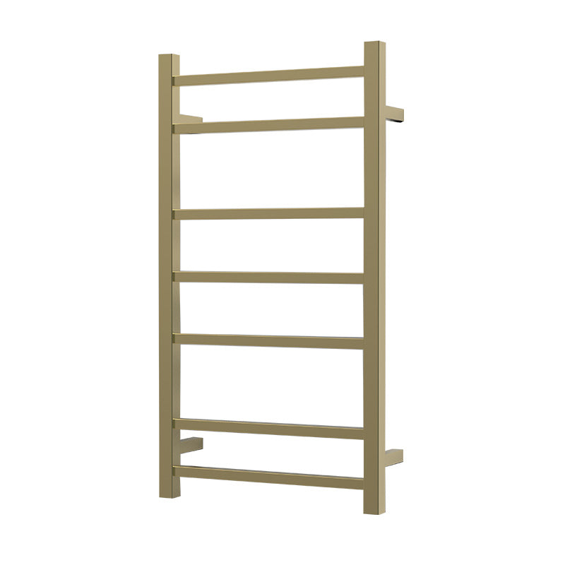 Nora Modena Heated Towel Rail Square 7 Bar H820*W450*D120mm Brushed Brass (RBHTR-BB-S8245)