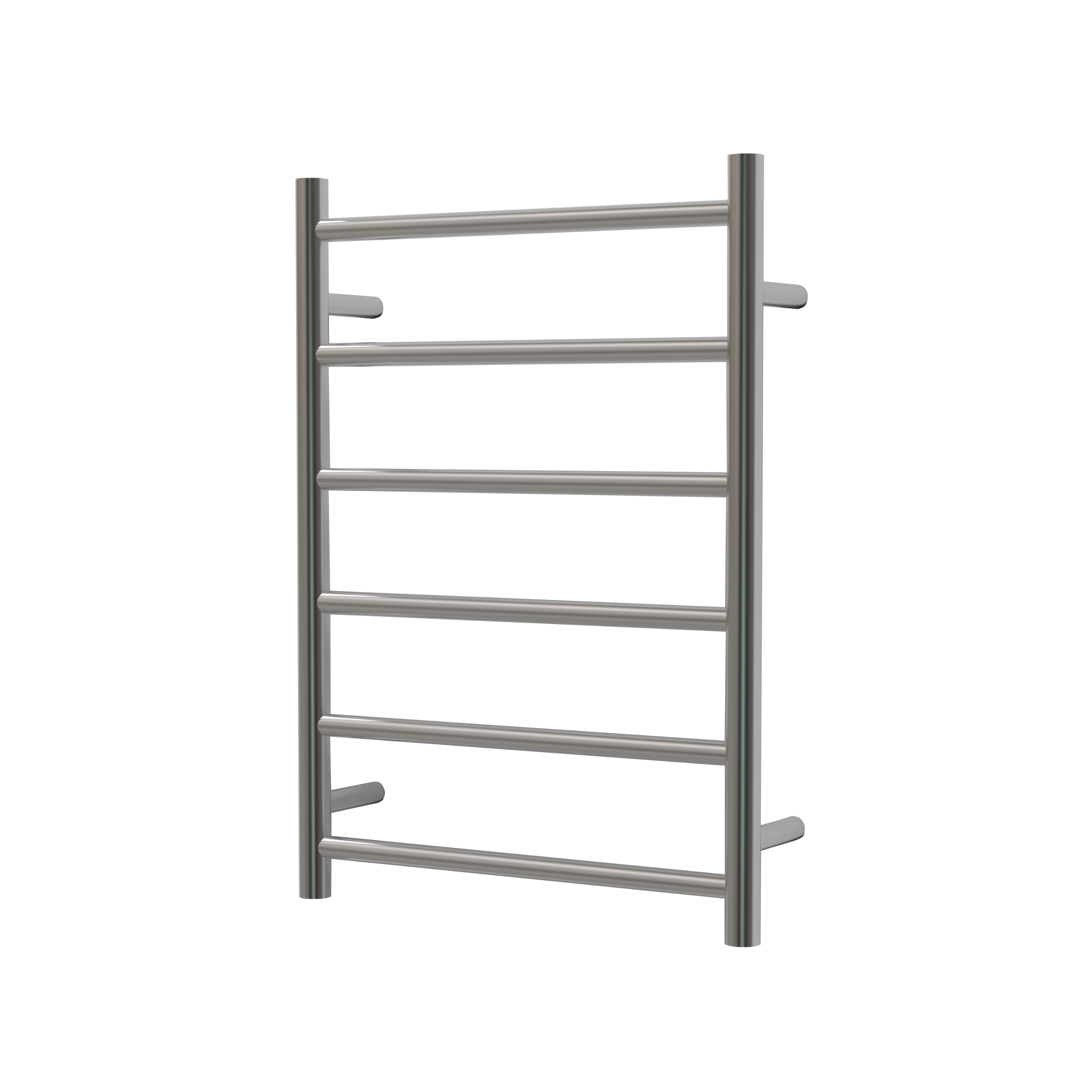 Nora Verona Heated Towel Rail Round 6 Bar H700*W500*D120mm Brushed Nickel (RBHTR-BN-R7050)