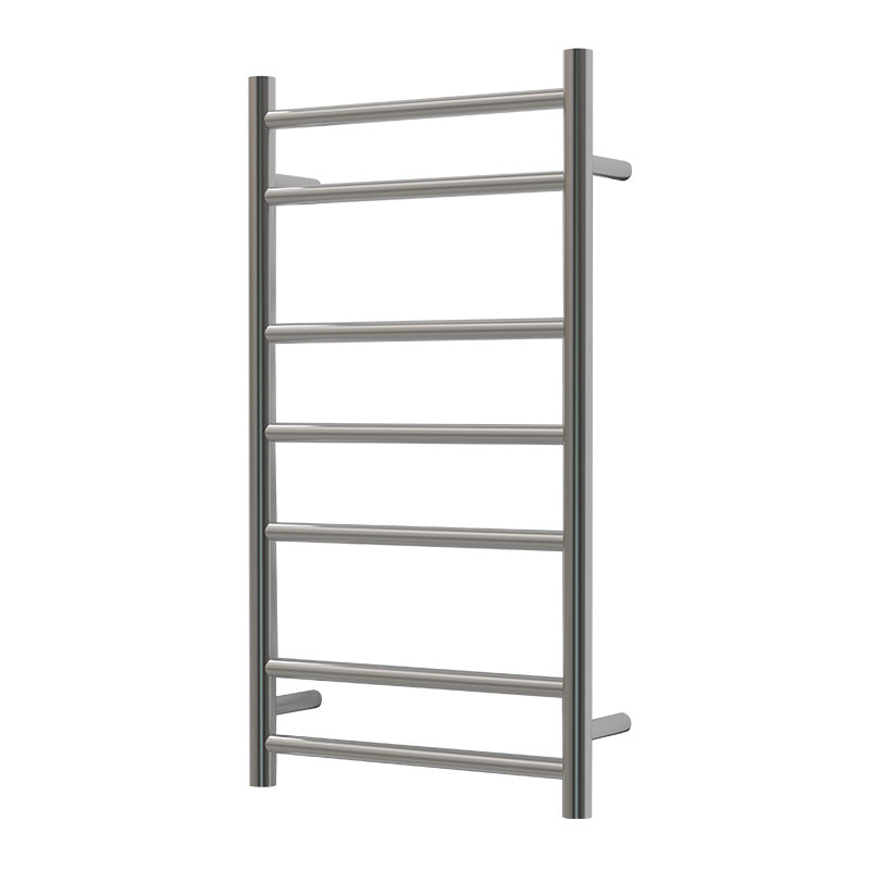 Nora Verona Heated Towel Rail Round 7 Bar H825*W450*D120mm Brushed Nickel (RBHTR-BN-R8245)