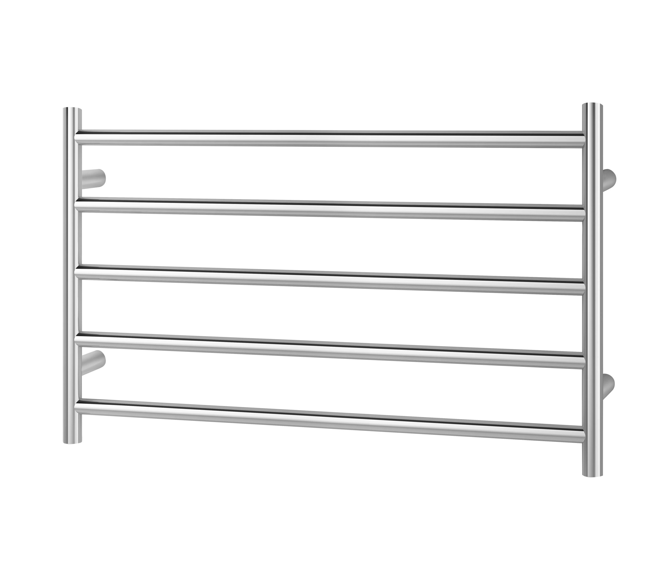 Nora Verona Heated Towel Rail Round 5 Bar H510*W850*D120mm Chrome (RBHTR-CH-R5185)