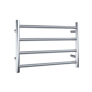 Nora Verona Heated Towel Rail Round 4 Bar H520*W500*D120mm Chrome (RBHTR-CH-R5250)