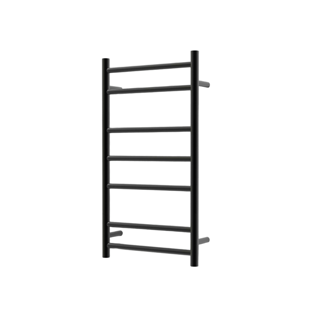 Nora Verona Heated Towel Rail Round 7 Bar H825*W450*D120mm Gunmetal (RBHTR-GM-R8245)
