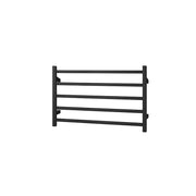 Nora Modena Heated Towel Rail Square 5 Bar H550*W600*D120mm Matt Black (RBHTR-MB-S5185)