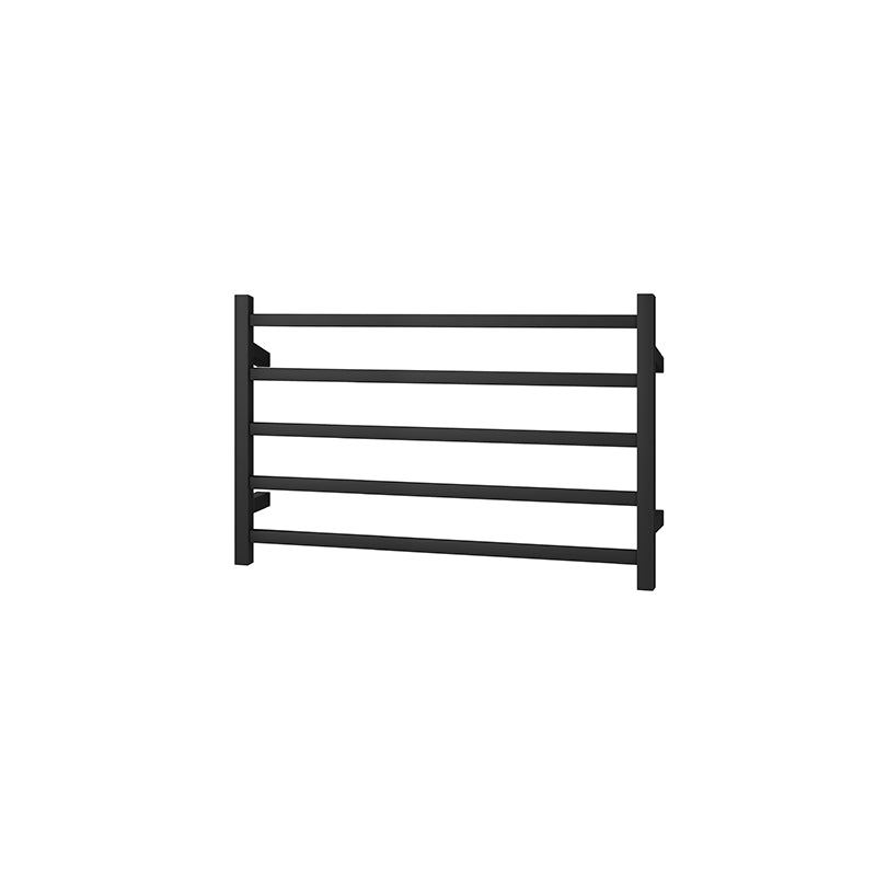 Nora Modena Heated Towel Rail Square 5 Bar H550*W600*D120mm Matt Black (RBHTR-MB-S5185)