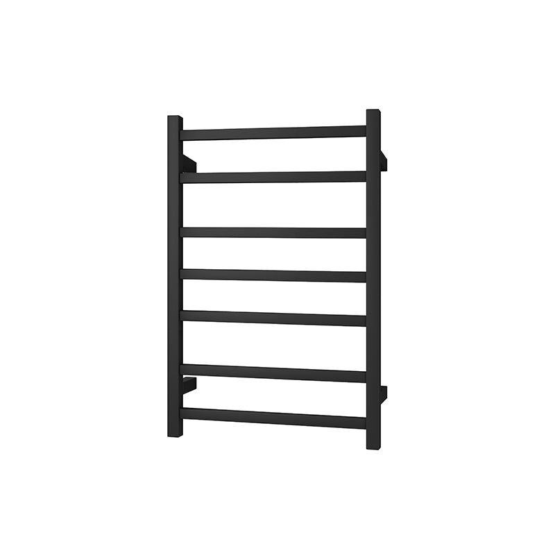 Nora Modena Heated Towel Rail Square 7 Bar H820*W450*D120mm Matt Black (RBHTR-MB-S8245)
