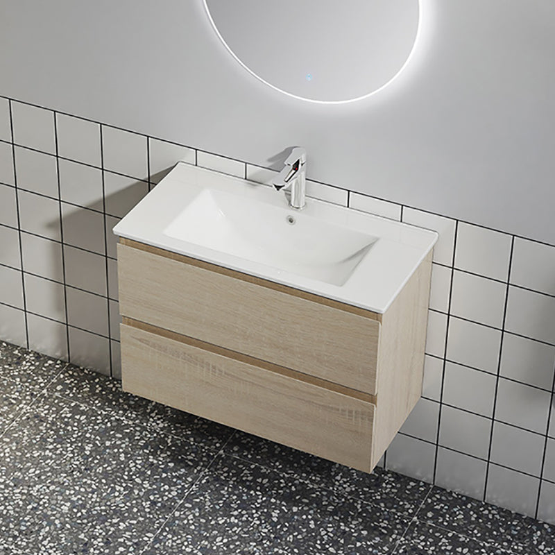 Nora Modena Wall-Hung Vanity North American Oak W890*D455*H520 (RBV-1008MCLO900)