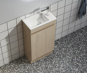 Nora Modena Floor Standing Vanity North American Oak W448*D250*H820 (RBV-1009MCLO450)