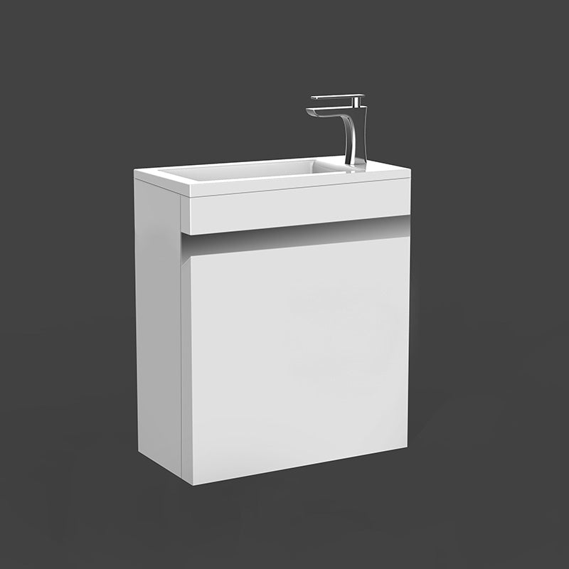 Nora Modena Wall-Hung Vanity White W448*D250*H520 (RBV-1010MCWH450)