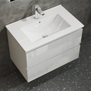 Nora Modena Wall-Hung Vanity White W740*D455*H520 (RBV-1010MCWH750)