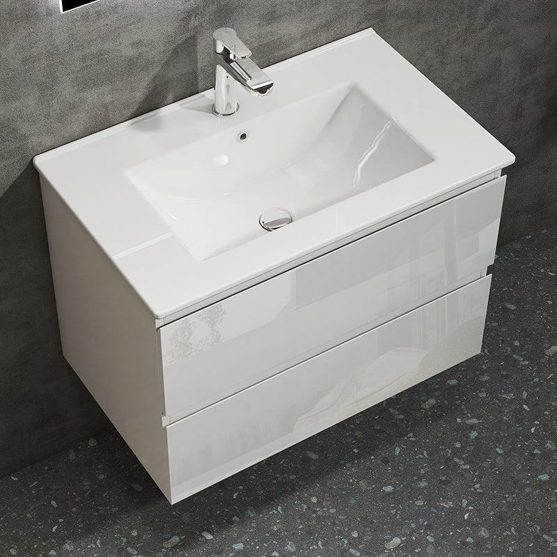 Nora Modena Wall-Hung Vanity White W740*D455*H520 (RBV-1010MCWH750)