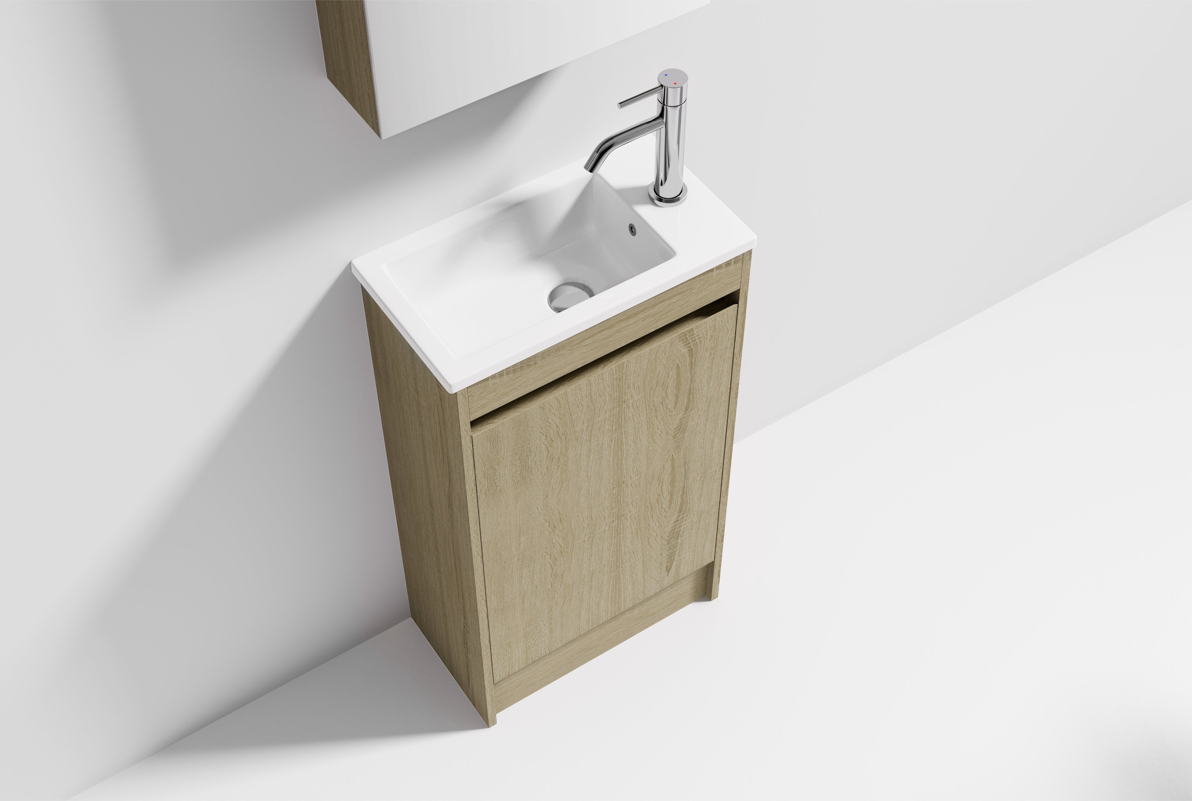 Nora Verona Floor Standing Vanity North American Oak W448*D250*H820 (RBV-6009MCNAO450) CABINET ONLY