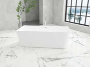 Nora Quadro Corner (Left) Free Standing Bath with overflow 1700mm (RN2010BL-1700)