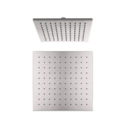 Nero 250mm Square Shower Head Brushed Nickel (NRROB1003BN)