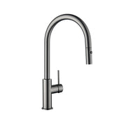 Nora Modena Pull-out Kitchen Mixer with Spray Electro-plated Brushed Gunmetal 304 Stainless Steel (SSPKM06BGM)