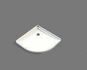 Nora Shower Tray Curve Corner Waste 900mm (STC9C)