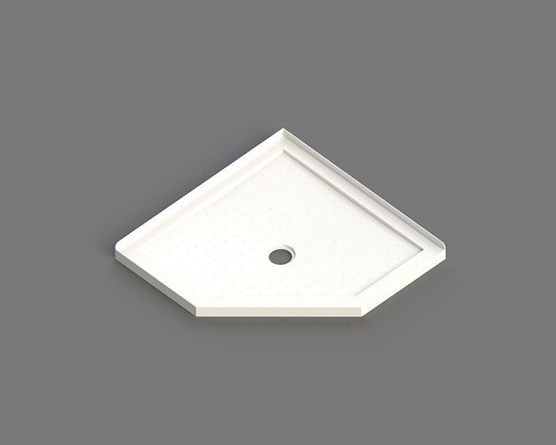 Nora Shower Tray Diamond Centre Waste 1000mm (STD1M)