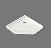 Nora Shower Tray Diamond Corner Waste 900mm (STD9C)