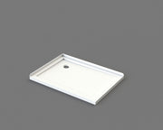 Nora Shower Tray Rectangle Left-Handed Corner Waste 1200×900mm (STS12CL)