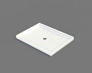 Nora Shower Tray Rectangle Left-Handed Centre Waste 1200×900mm (STS12ML)