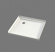 Nora Shower Tray 3-lip Square Corner Waste Left 900mm (STS999CL)