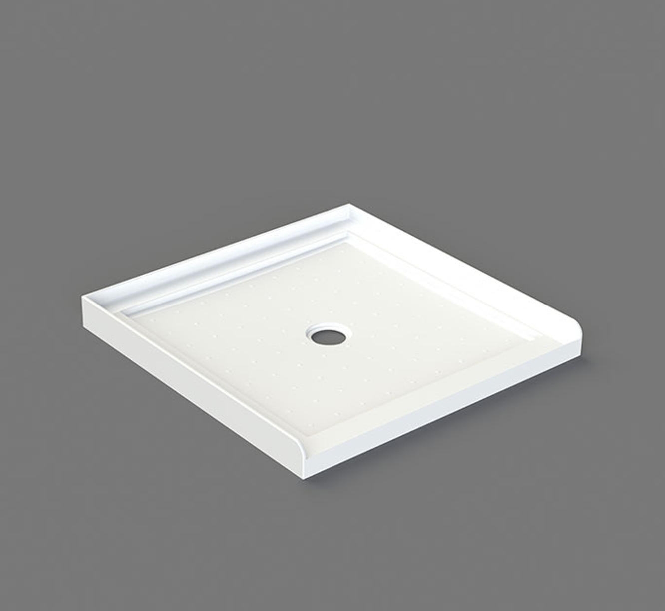Nora Shower Tray 3-lip Square Centre Waste 900mm (STS999M)