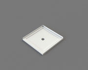 Nora Shower Tray Square Centre Waste 900mm (STS9M)