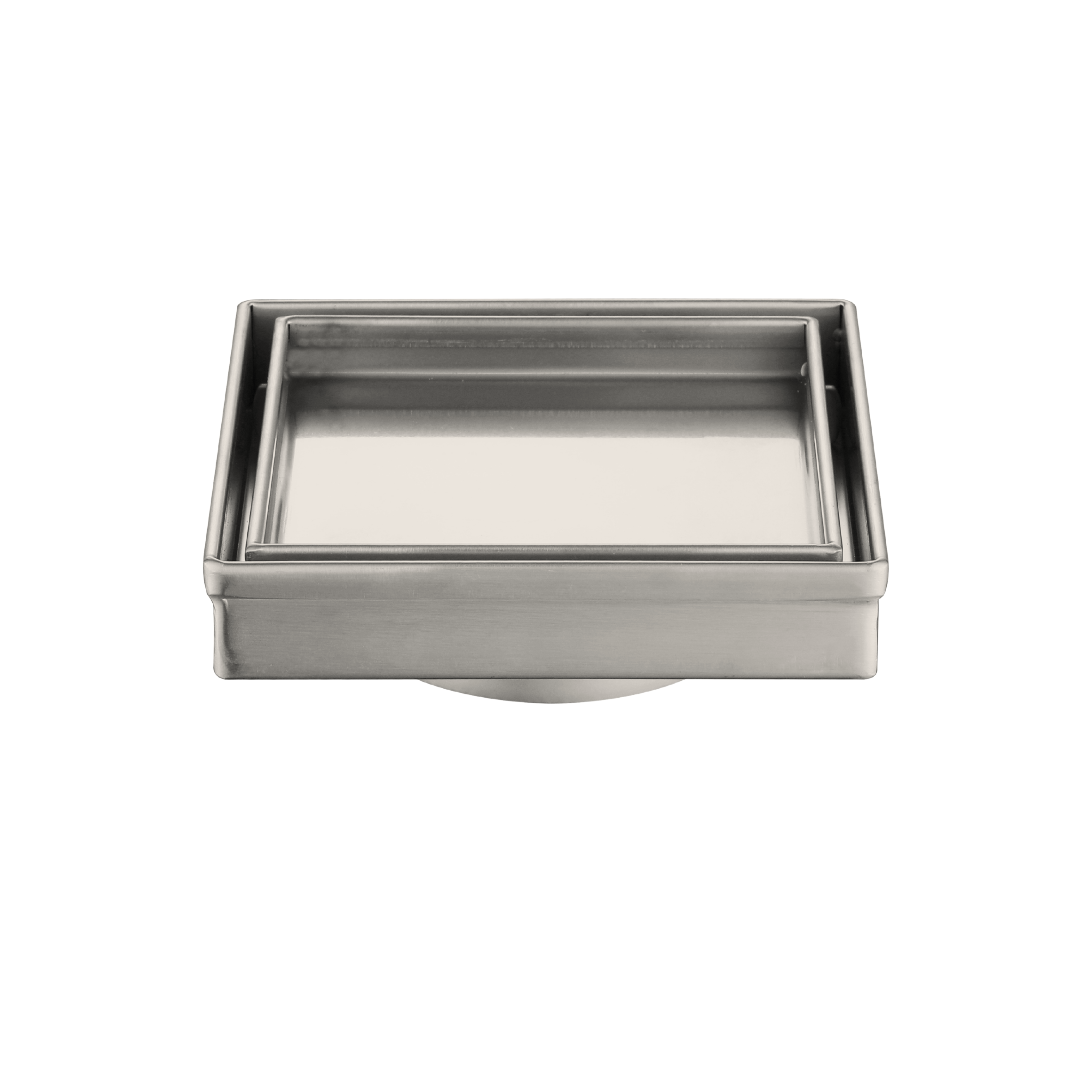 Nora Modena Tile Insert Floor Drain 115mm Brushed Nickel (TI-11575BN)