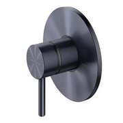 Methven Tūroa Shower Mixer With Large Faceplate - Brushed Gun Metal (TUHPSLGM)