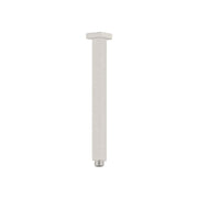 Nero Square Ceiling Arm 300mm Length Brushed Nickel (NR504300BN)