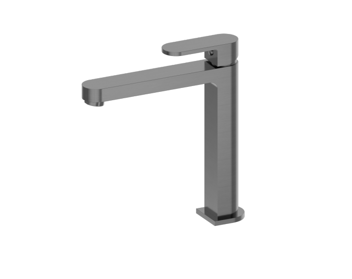 Nero Ecco Tall Basin Mixer Gun Metal  (NR301301AGM)